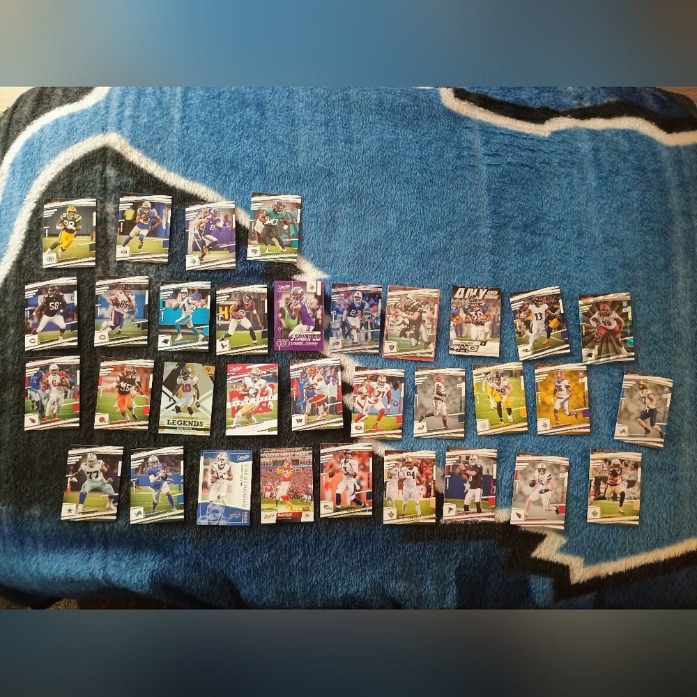 Foot ball cards variety 33 in total only selling on Poshmark! Will take offers